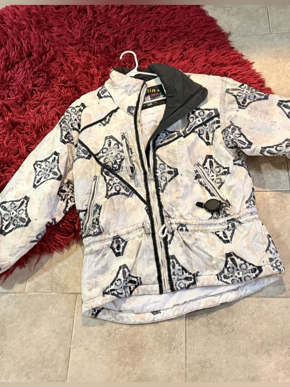 vintage kaelin ski jacket Size 6 Iridescent Blue/teal